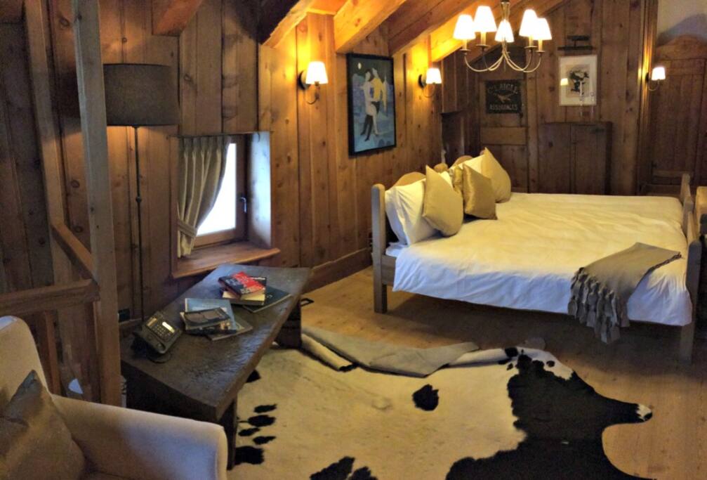 Junior Suite Prestige Hotellerie de Mascognaz Etre