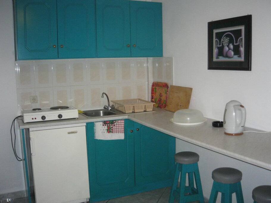 Spacious cooking facilities
