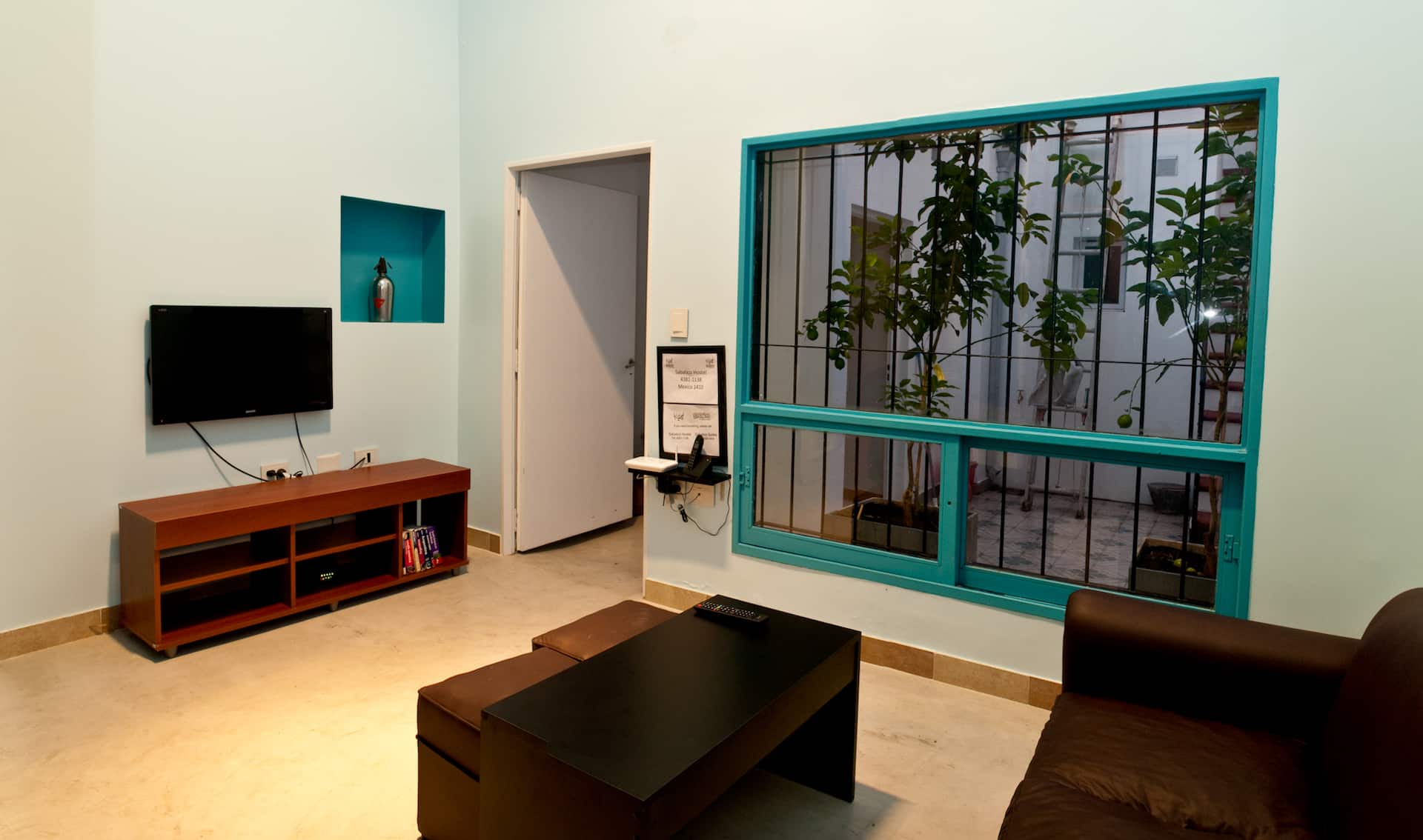 Kitnet em Constitución, quarto individual no Sabatico Suites