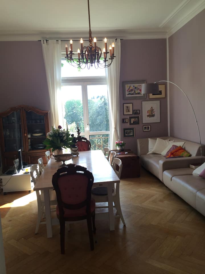 Jugendstilvillchen Neroberg, Zimmer Ii Mit Balkon - Wiesbaden