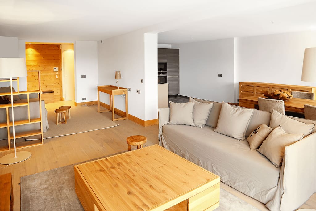 Spacious living area