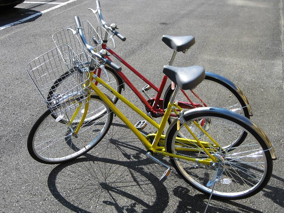 free two rental bicycles
