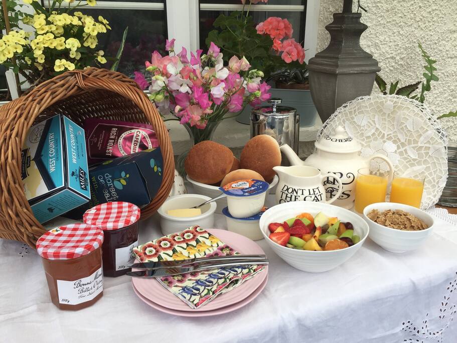 Our continental breakfast available to pre-order