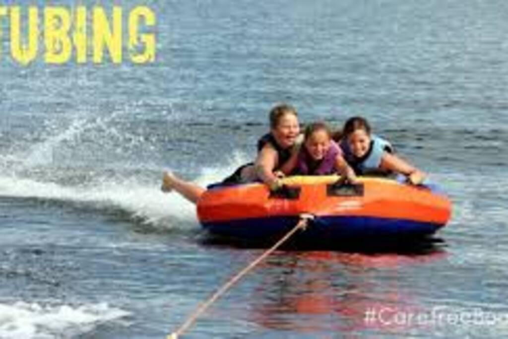 Tubing fun for the whole family..