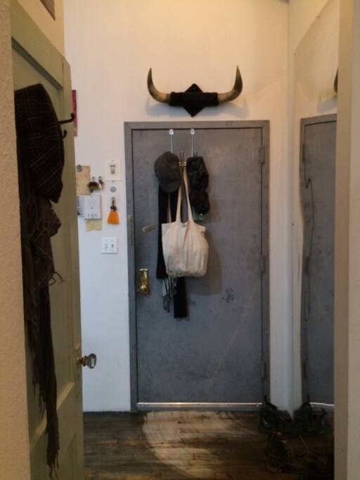 Door to the apartment