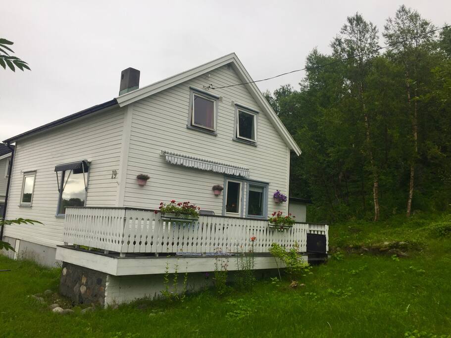 House during summer