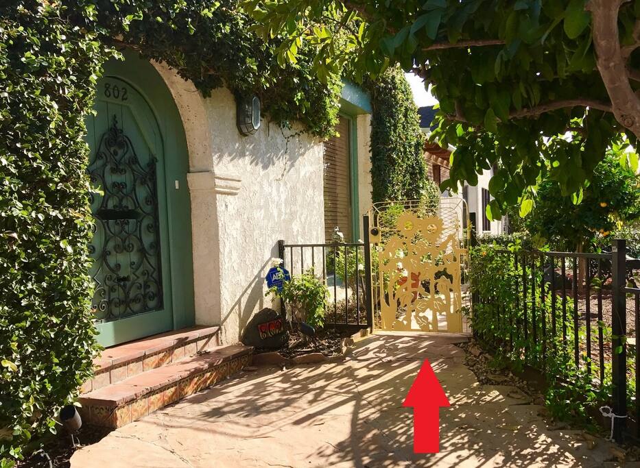 Private entrance