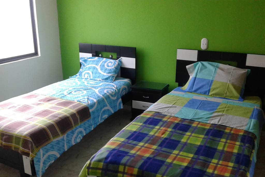 cómodas y modernas habitaciones