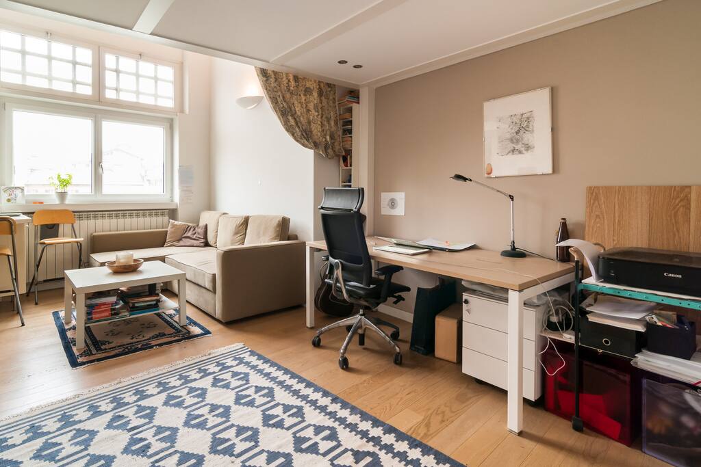 Living space and my office space