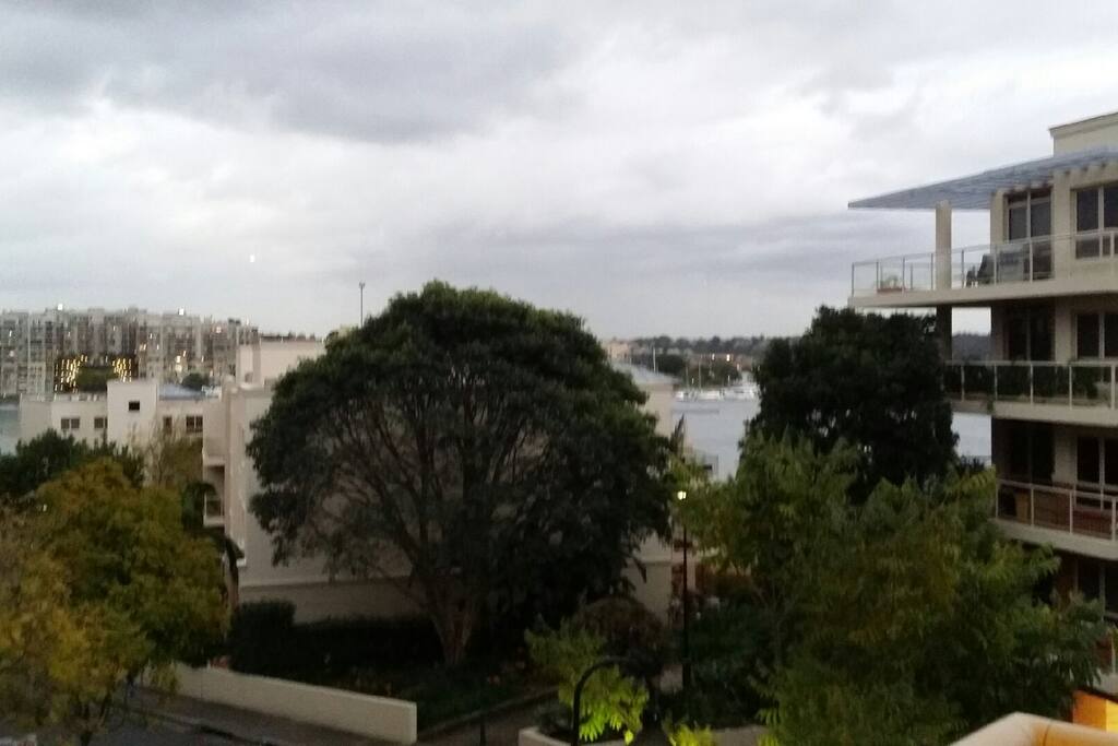 View from balcony