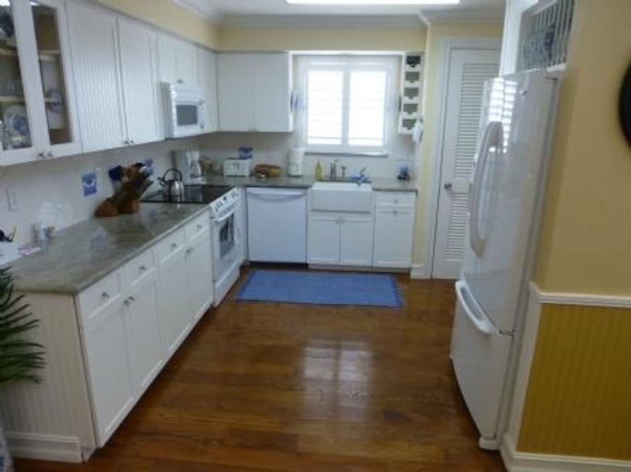 Kitchen Area with Granite Cou