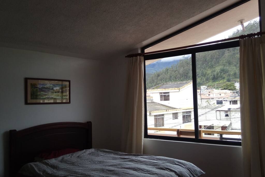Habitación 1 con vista a la montaña Imbabura