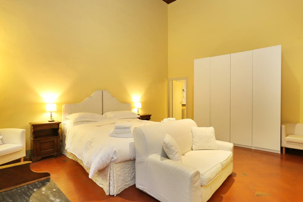 The master bedroom