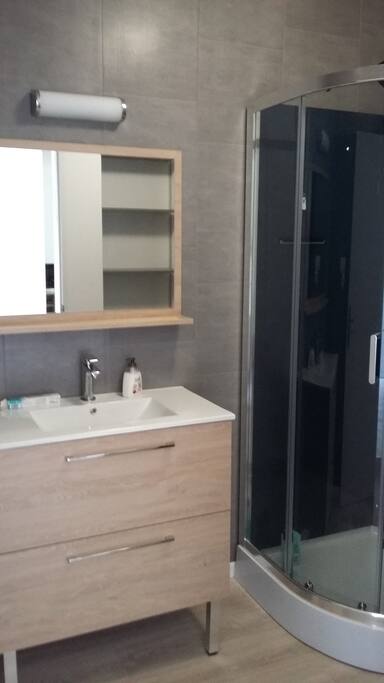 SALLE DE BAIN AVEC DOUCHE