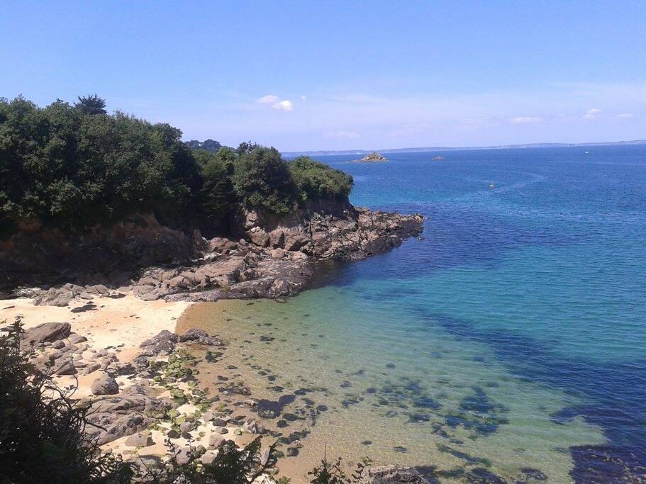 Plage à 3 minutes à pied