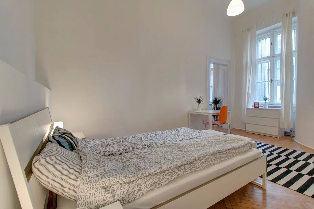 Bedroom 1 with a king size bed