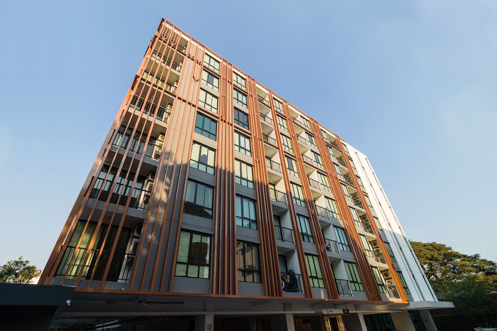 The building
