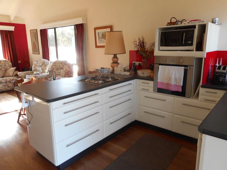 Newly fitted kitchen