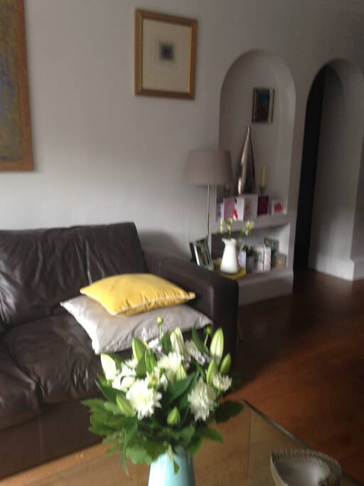 This sofa also opens out as a double bed if needed.