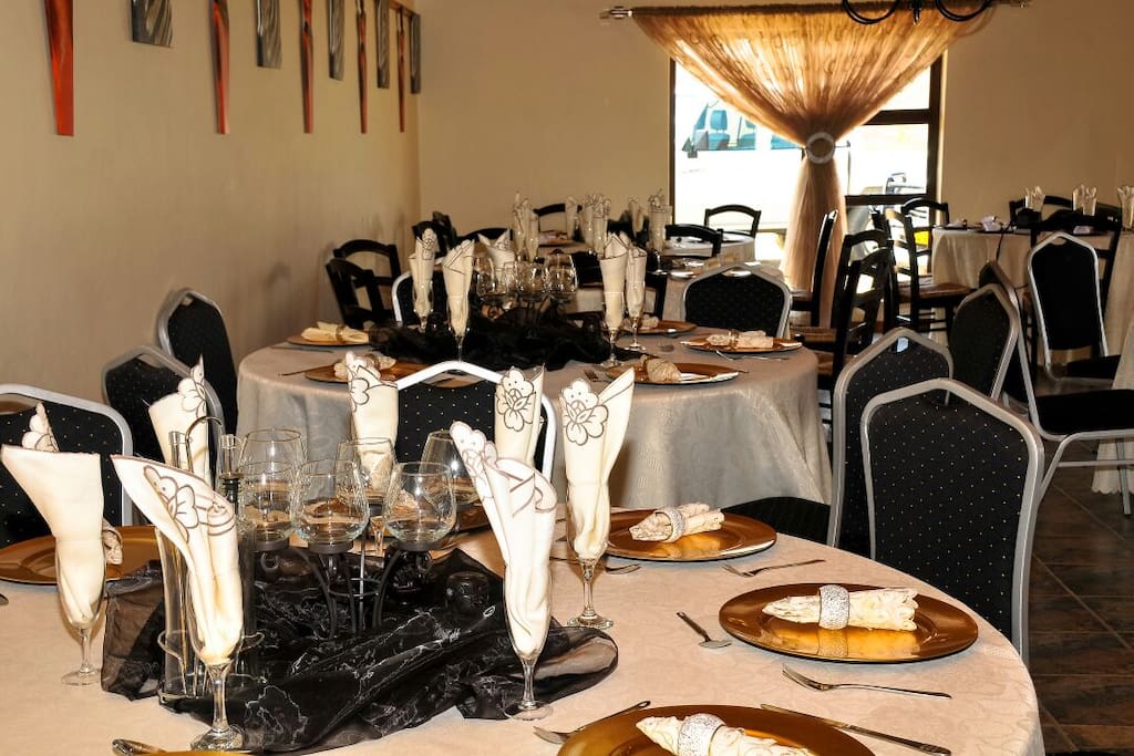 Eating area.