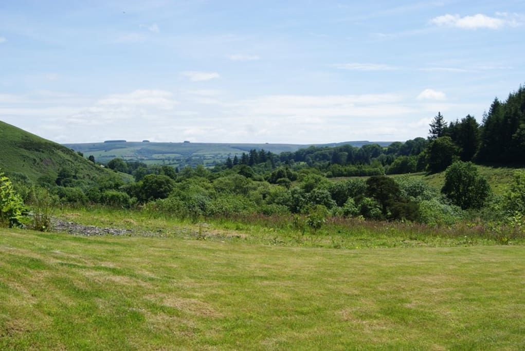 View Down the valley