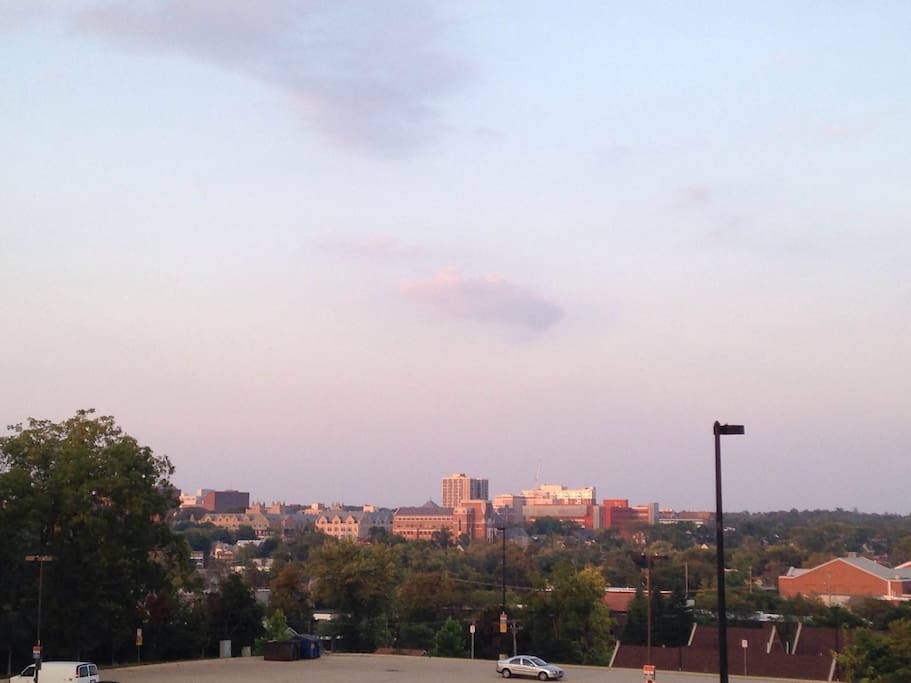 View of Lorch Hall!