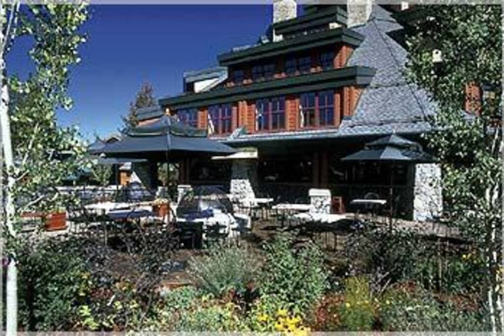 Timber Lodge without snow