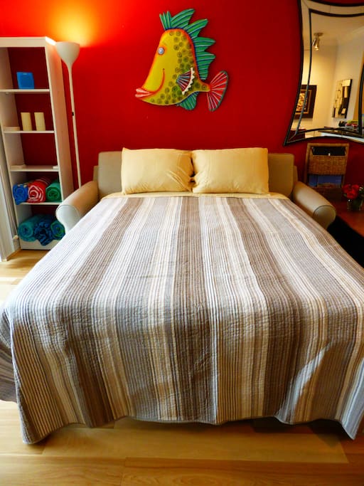 Queen sleeper sofa