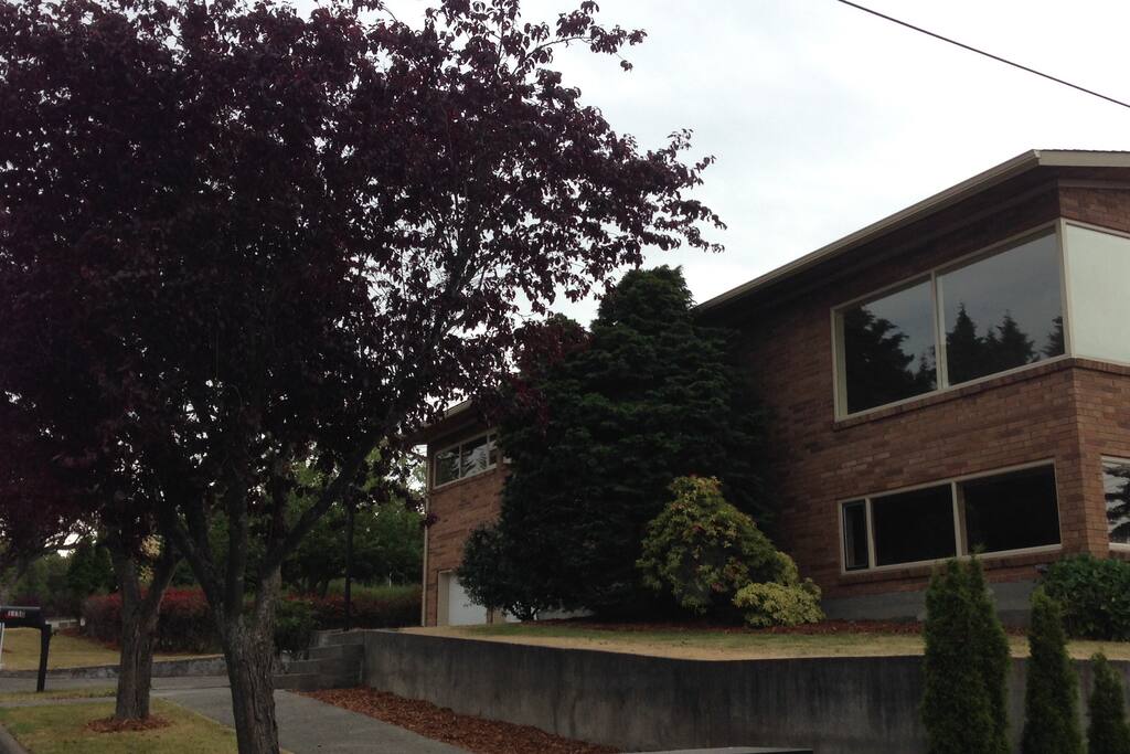 northwest corner of house-- it's across from a great little arts center and park