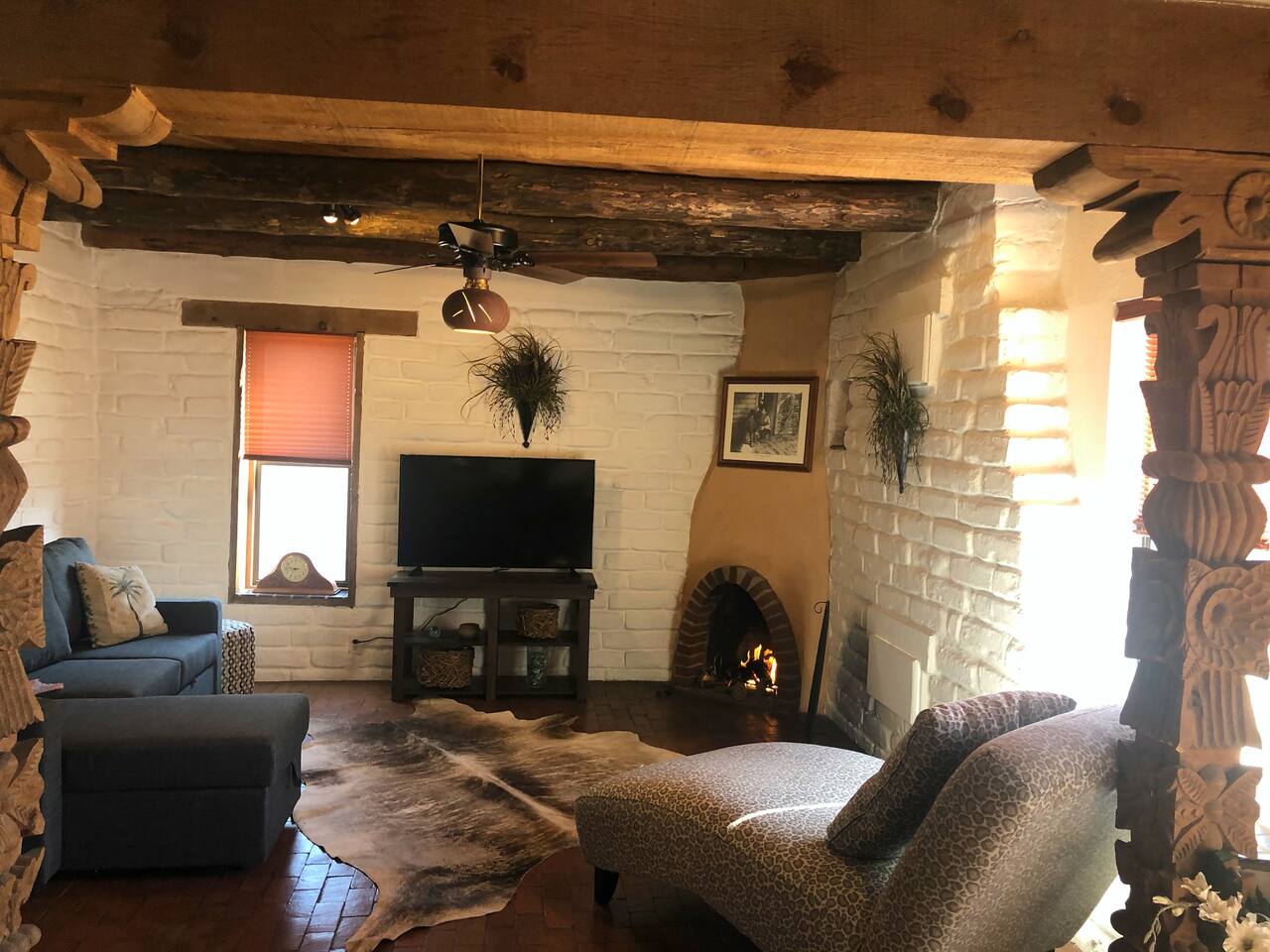 Casa Feliz Santa Fe Style Near Balloon Fiesta Houses For Rent