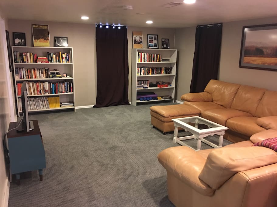 Basement lounge