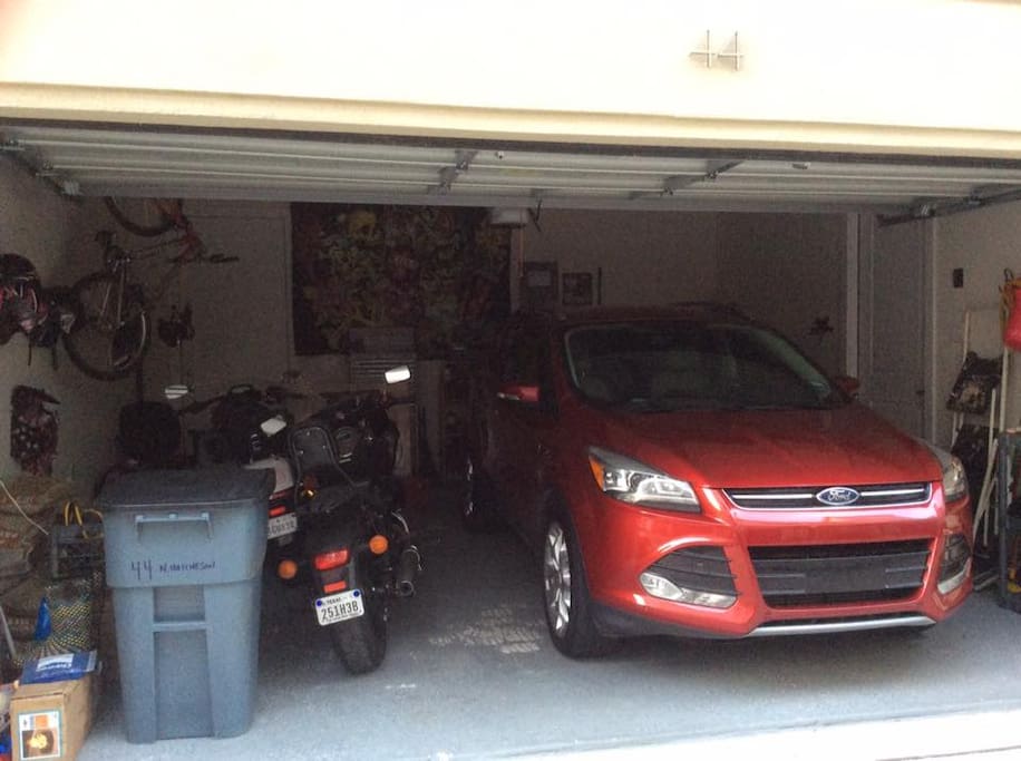 Two car garage
