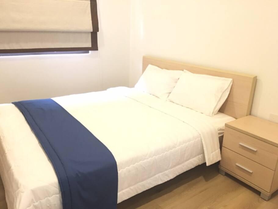 And the bed.