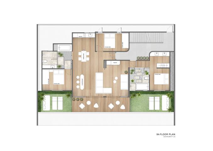 Spacious 3BR Penthouse • 5 mins Walk to EmQuartier gallery image 5