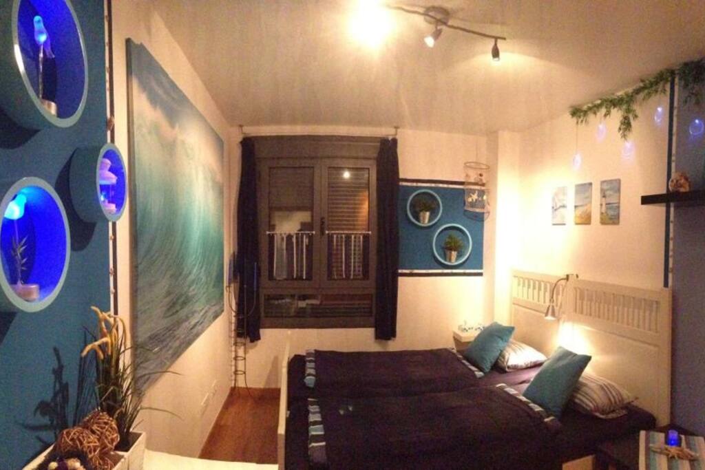 La Casa Azul - Gästezimmer als Doppelzimmer