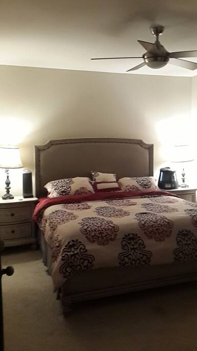 Bedroom with King size bed
