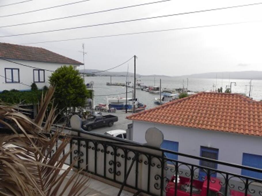 View from the balcony