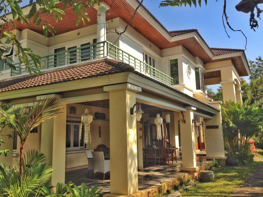 Your balcony (second floor)