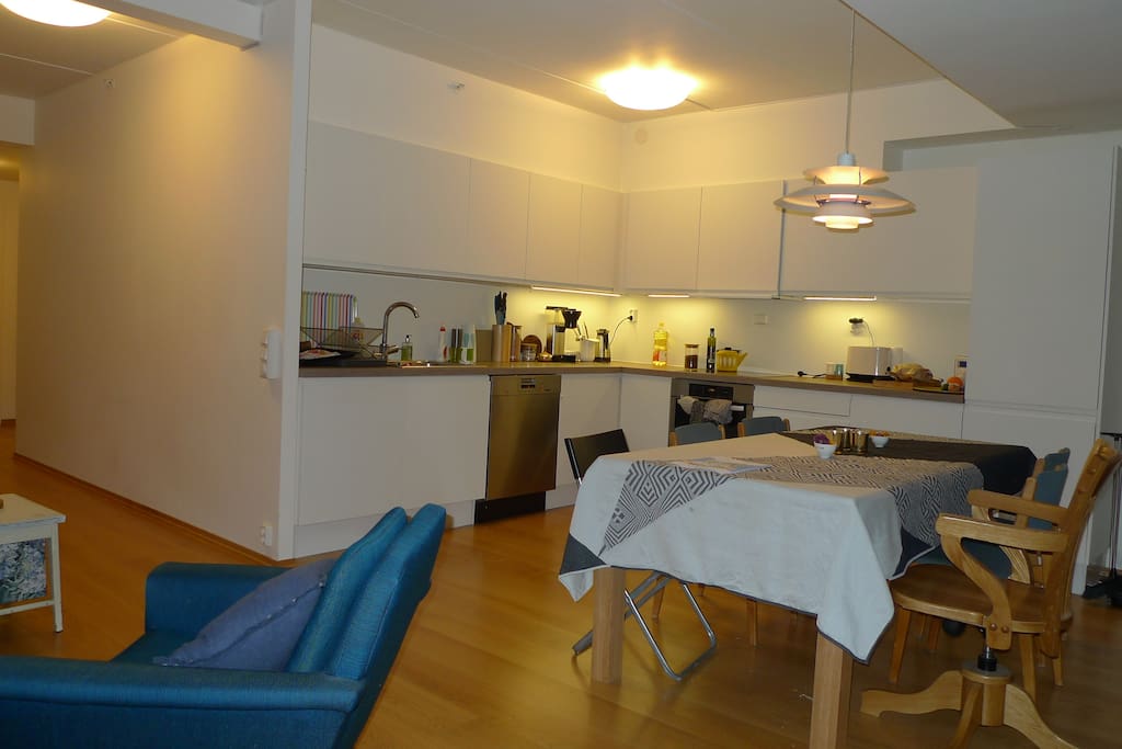 Spacious modern kitchen from 2013