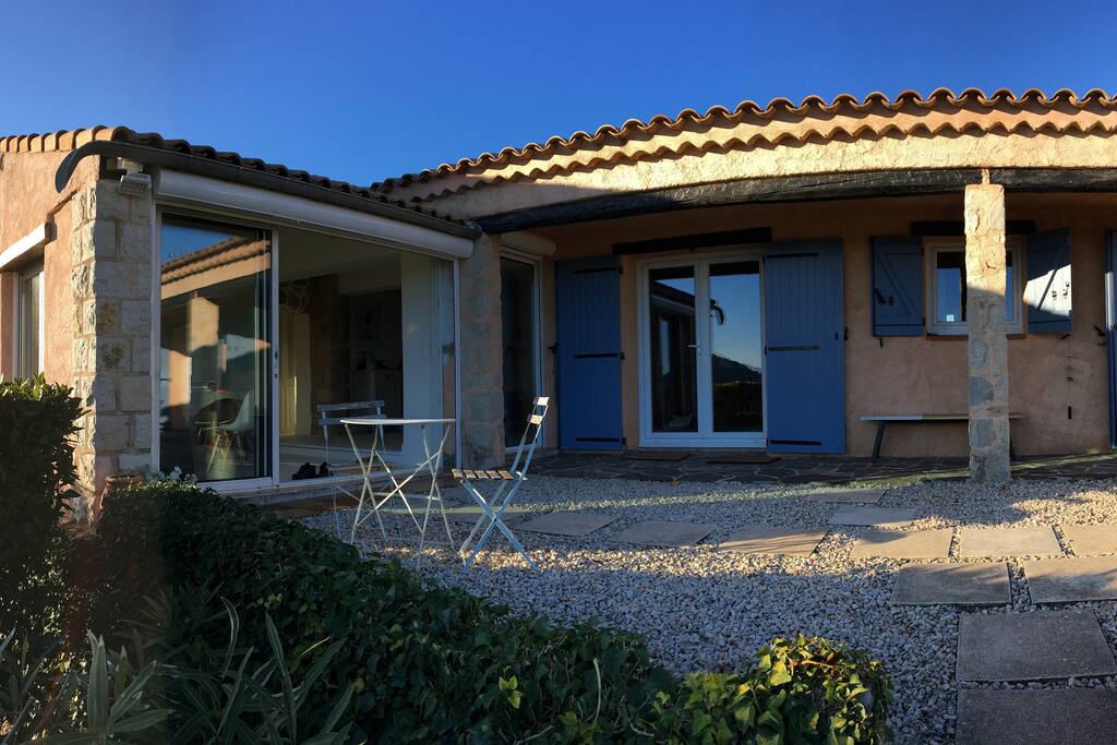 Terrace at the house