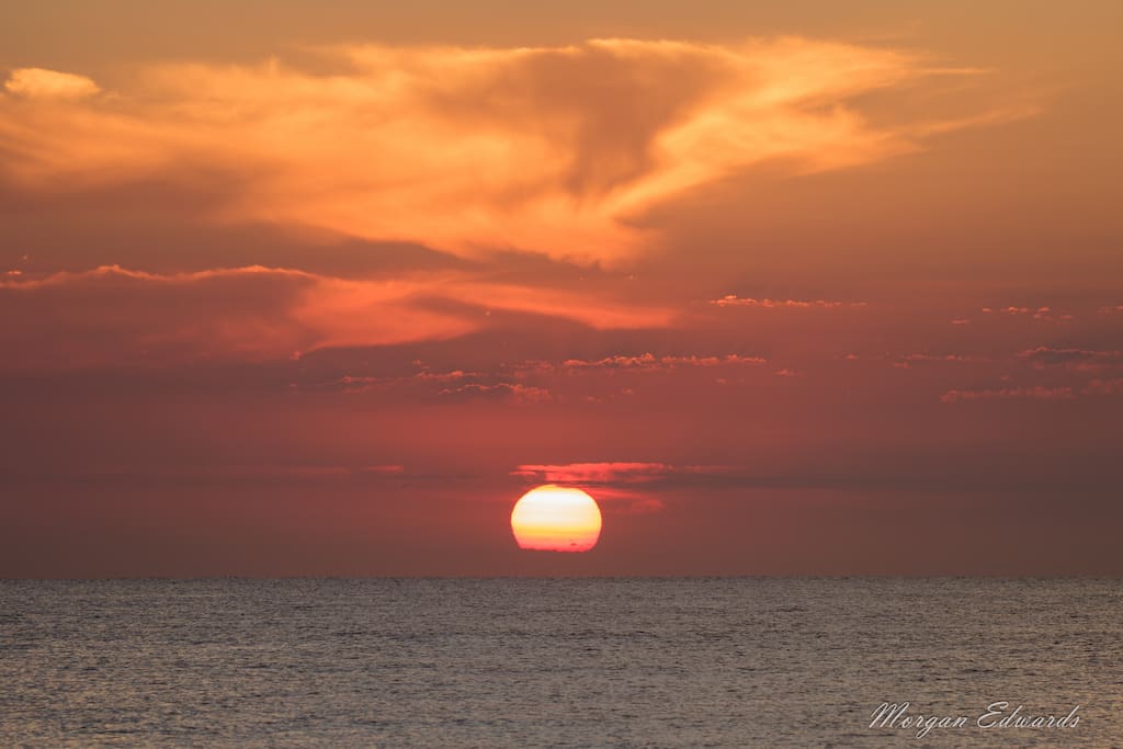Sunset at Las Mananitas