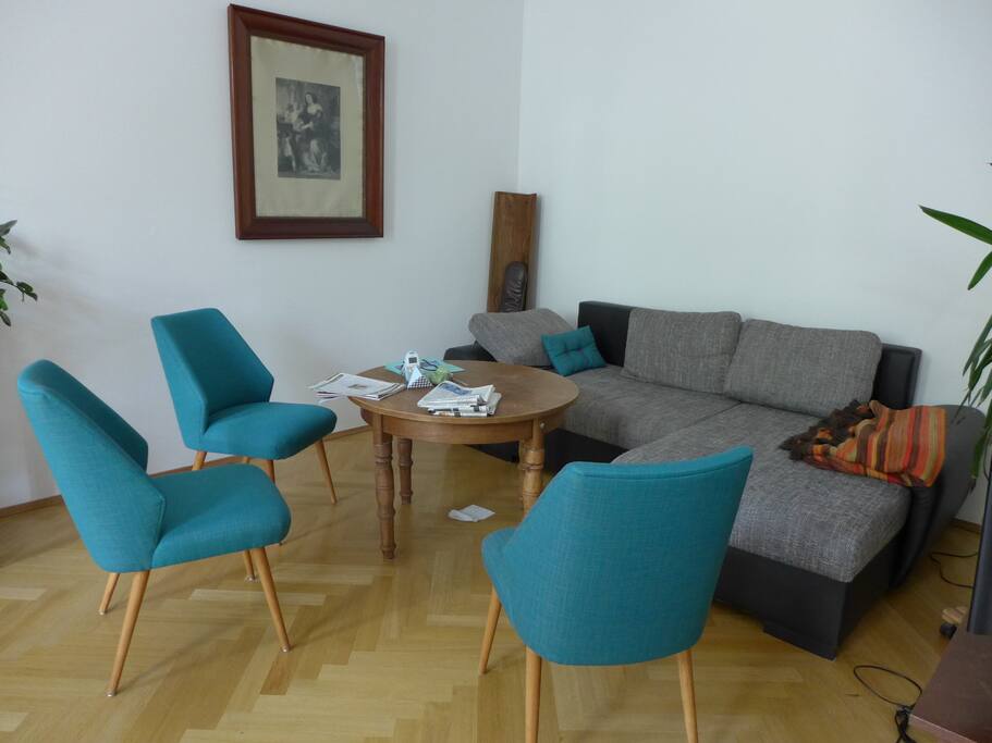 Schlafcouch Wohnzimmer