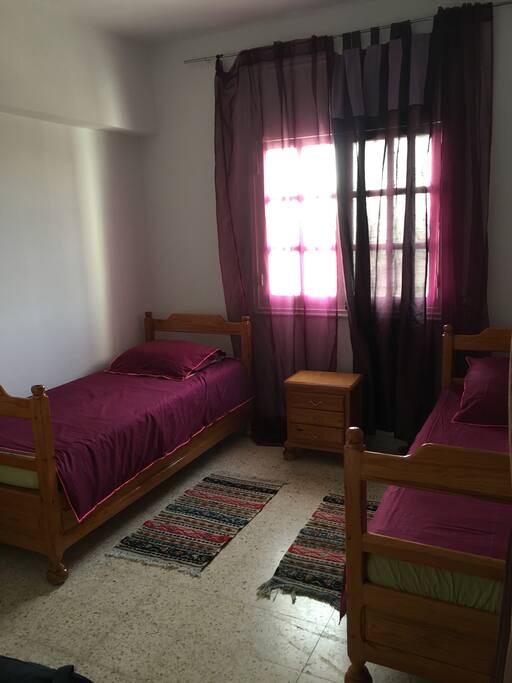 Chambre 2 lits simples