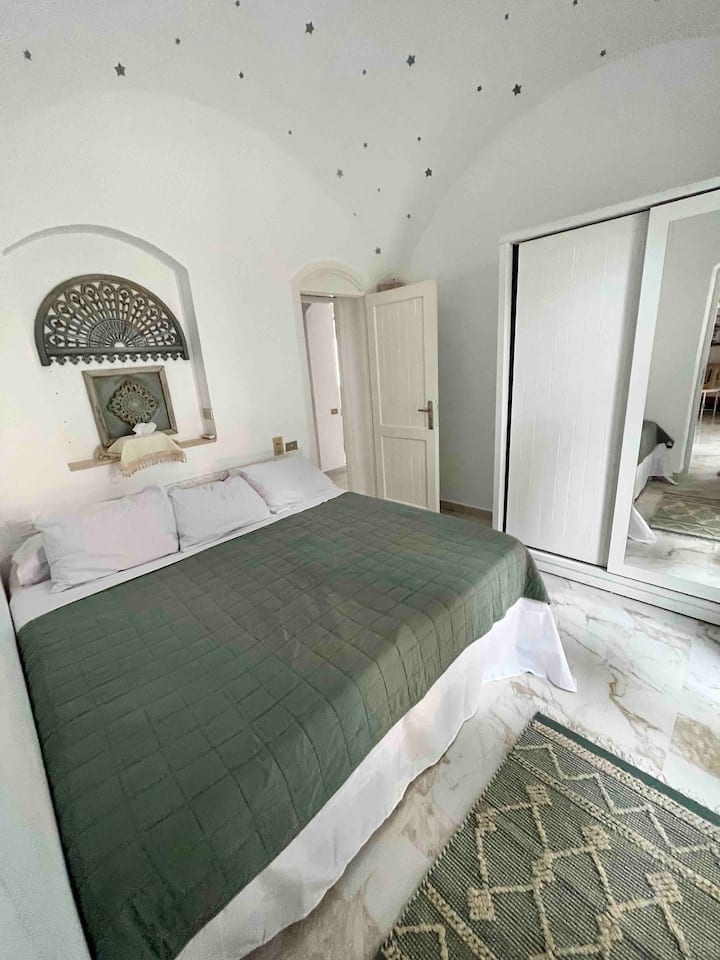 Основната спалня с климатик