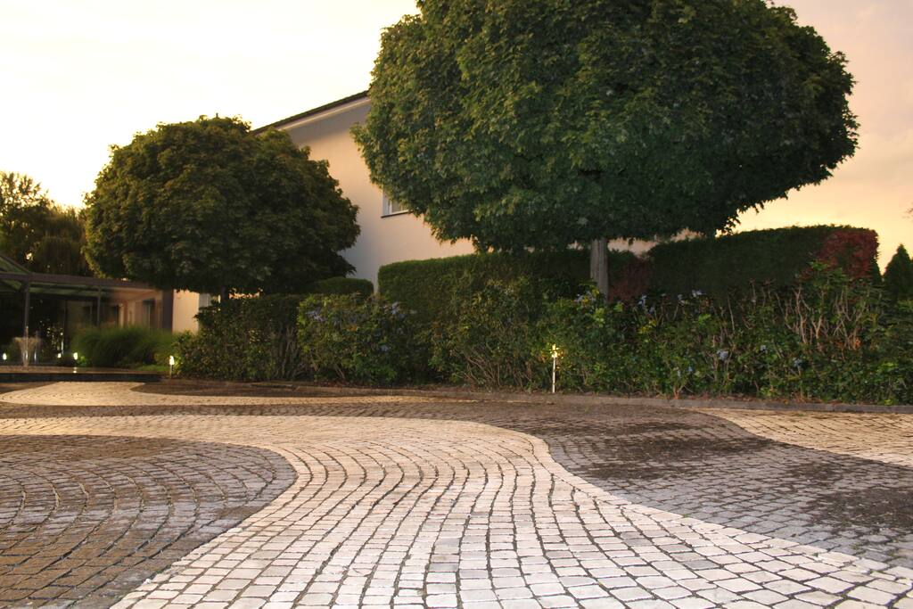 Coming into the property