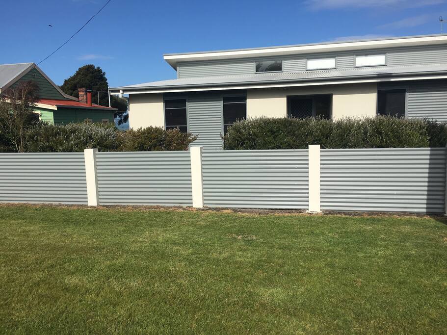 secure yard, alarm and security cameras