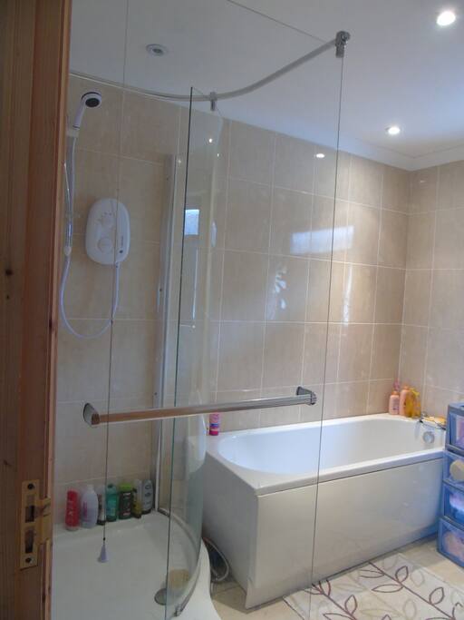 shower and bath