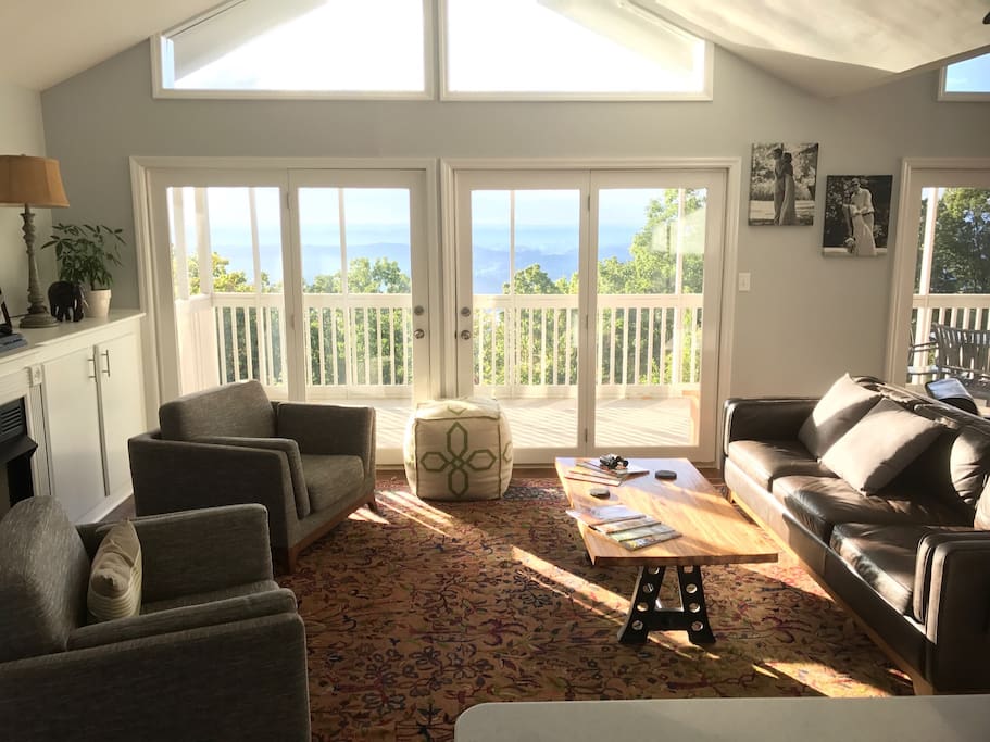 Breathtaking views from the living room!