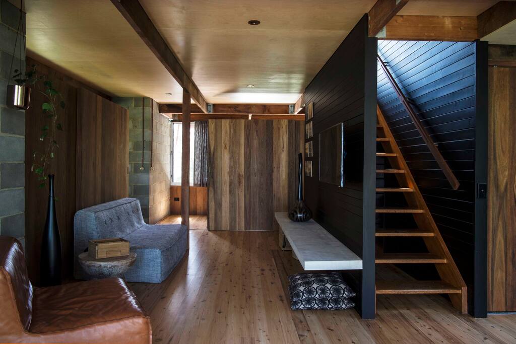 CBH Indoor/Outdoor living room with sleeping quarters
