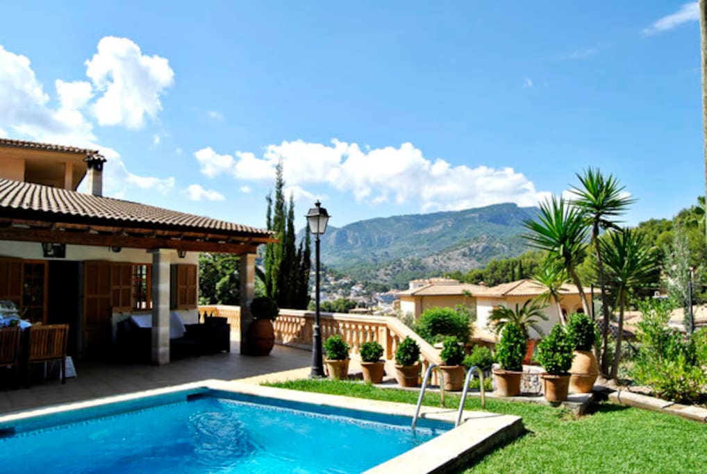 Garten und Pool